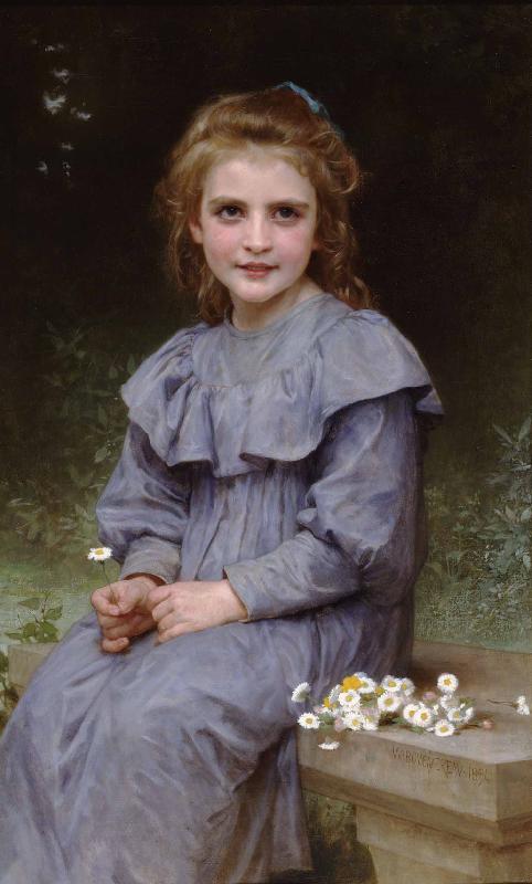 William-Adolphe Bouguereau Daisies